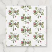 Waldtiere Geburtstag personalisiert Geschenkanhänger (Rückseite)