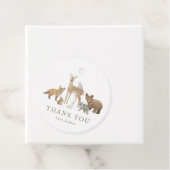 Waldtiere Geburtstagsparty Gefallen Tag Geschenkanhänger (Beispiel)