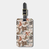 Waldtiere Gepäckanhänger (Vorderseite vertikal)