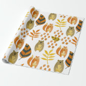 Waldtiere Geschenkpapier (Ungerollt)