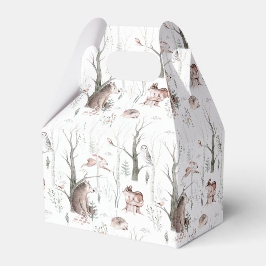 Waldtiere Geschenkschachtel (Rückseite)