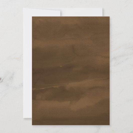 Waldtiere Geschlecht neutrale Babydusche Dankeskarte (Rückseite)