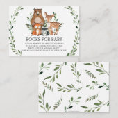 Waldtiere Grüne Waldtiere Holen Buch Begleitkarte (Vorne/Hinten)