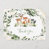 Waldtiere (Grünen) Danke (Vorne/Hinten)