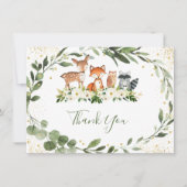 Waldtiere (Grünen) Danke (Vorderseite)