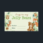 Waldtiere Grünpflanzen Eukalyptus Baby Game Visitenkarte<br><div class="desc">In meiner Kollektion oder in anderen modernen Themen zum Thema Babydusche und Geburtstag findest du das passende Angebot in meinem Shop. Wenn Sie nach etwas ungewöhnlichem suchen,  können Sie uns einfach eine Nachricht schicken</div>