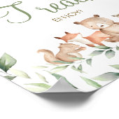 Waldtiere Grünpflanzen Süßigkeiten & Leckereien De Poster (Ecke)