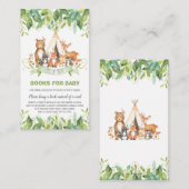 Waldtiere Grünwaldjunge bringen Buch Begleitkarte (Vorne/Hinten)