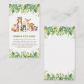 Waldtiere Grünwaldjunge bringen Buch Begleitkarte (Vorne/Hinten)