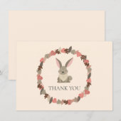 Waldtiere Hase Danke (Vorne/Hinten)