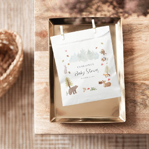 Waldtiere Herbst Herbst Babydusche Snack Geschenktütchen