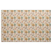 Waldtiere & Herbstwald-Saisonmuster Stoff (Fat Quarter (45,7 x 55,9 cm))