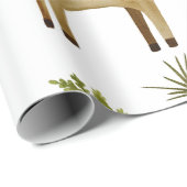 Waldtiere Hirsche Geschenkpapier (Rolleneckpunkt)