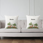 Waldtiere Hirsche niedliche Bezeichnung Kissen