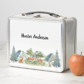 Waldtiere Hirsche niedliche Bezeichnung Metall Brotdose (Beispiel)