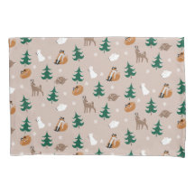 Waldtiere Hirschfocken Bunny Pattern Trees