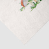 Waldtiere Hirschfocken-Igel Geburtsstände Seidenpapier (Ausschnitt)