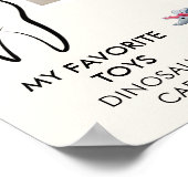 Waldtiere im ersten Jahr Erster Geburtstag Meilens Poster (Ecke)