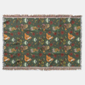 Waldtiere im Herbst grün Decke (Vorderseite)