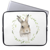 Waldtiere im Wald Bunny Name Wasserfarbe