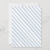 Waldtiere Junge Dusche Einladung (Rückseite)