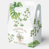 Waldtiere Jungle Greenery Geschenkschachtel (Geöffnet)