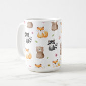 Waldtiere Kaffeetasse (Vorderseite Links)