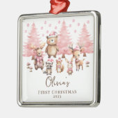 Waldtiere Kindermädchen Keepake Ornament (Links)