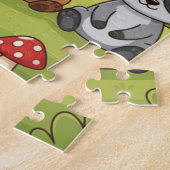 Waldtiere Kinderpuzzle | Süßer Fuchs Bär Hirsch  Puzzle (Seite)