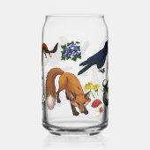Waldtiere können Glas (Links)