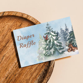 Waldtiere Landschaft Abenteuer Kinderdusche Visitenkarte