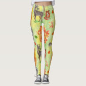 Waldtiere Leggings (Vorderseite)