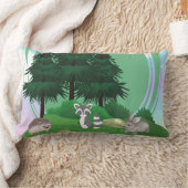 Waldtiere Lendenkissen (Decke)