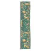 Waldtiere, Lion Fox, Hare William Morris Kurzer Tischläufer (Vorderseite)