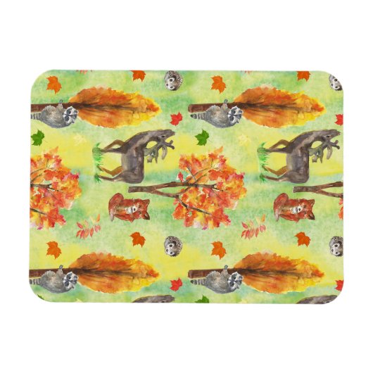 Waldtiere Magnet (Horizontal)