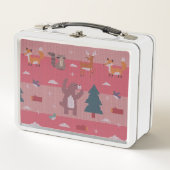 Waldtiere Metall Brotdose (Vorderseite)