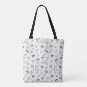 Waldtiere minimalist Neutral süße Kinderstube Tasche (Rückseite)