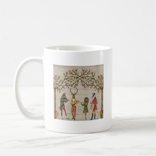 Waldtiere Minstrel Group Kaffeetasse (Links)