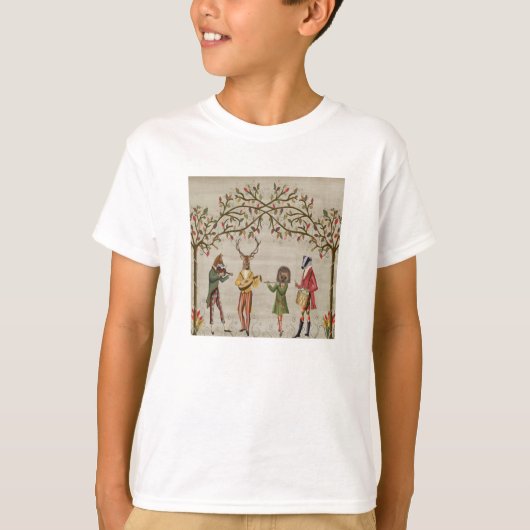 Waldtiere Minstrel Group T-Shirt (Vorderseite)