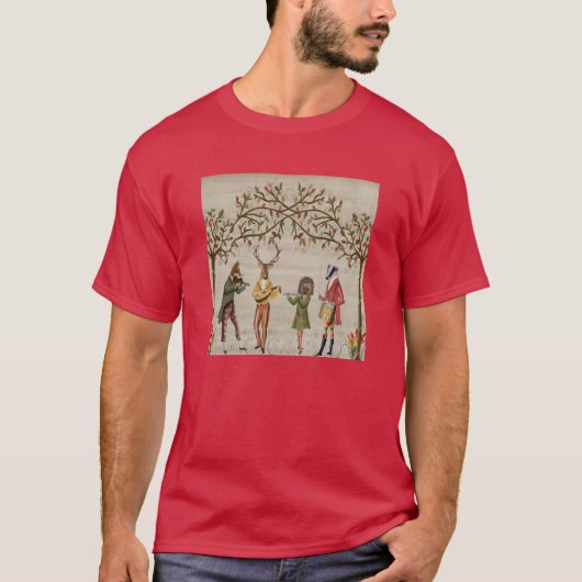 Waldtiere Minstrel Group T-Shirt (Vorderseite)