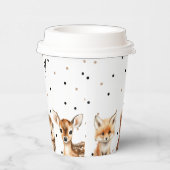 Waldtiere Moderne Babydusche Pappbecher (Rechts)