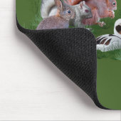 Waldtiere Mousemat Mousepad (Ecke)