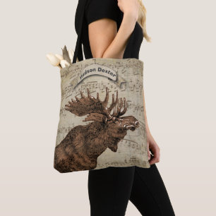 Waldtiere Musikalischer Elch Tasche