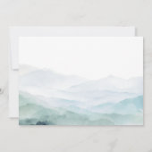 Waldtiere Niedlich Winter Oh Junge Babydusche Einladung (Rückseite)