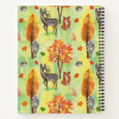 Waldtiere Notizblock (Rückseite)