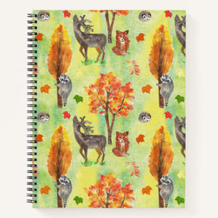 Waldtiere Notizblock