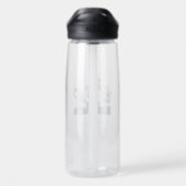 Waldtiere Nummer Eins! Geschenk-Podium-Kunst Trinkflasche (Rückseite)