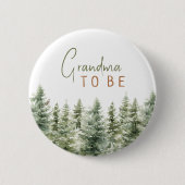 Waldtiere Oma als Waldtiere Button (Vorderseite)