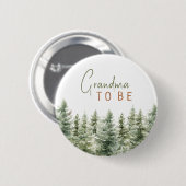 Waldtiere Oma als Waldtiere Button (Vorne & Hinten)