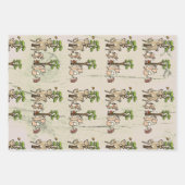 Waldtiere Packpapier Blatt (Vorderseite)